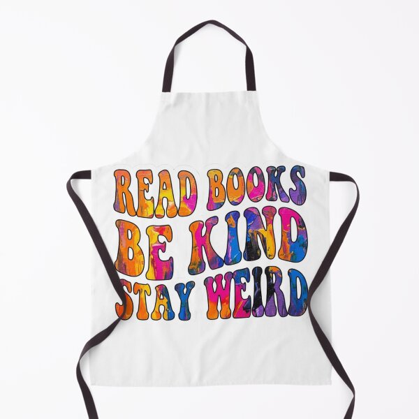 Item preview, Read Books Be Kind Stay Weird - Retro Groovy Colorful Typography designed and sold by raedattia.