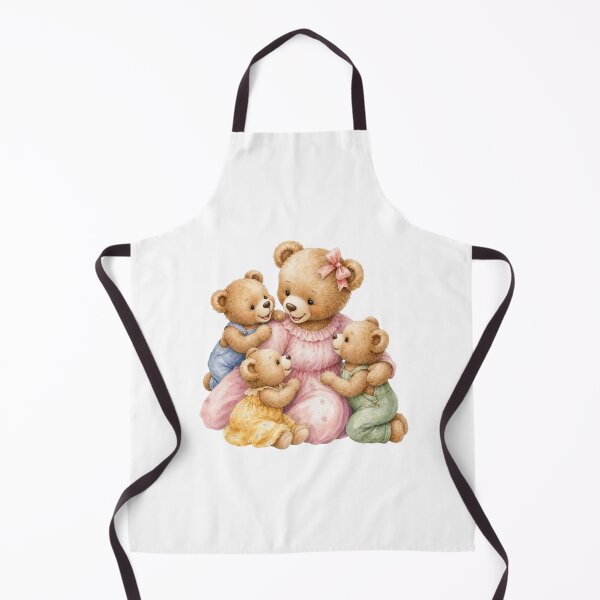 Item preview, Cute Teddy Bear Family - Watercolor Nursery Art designed and sold by PAPIRO SIGLO XXI.