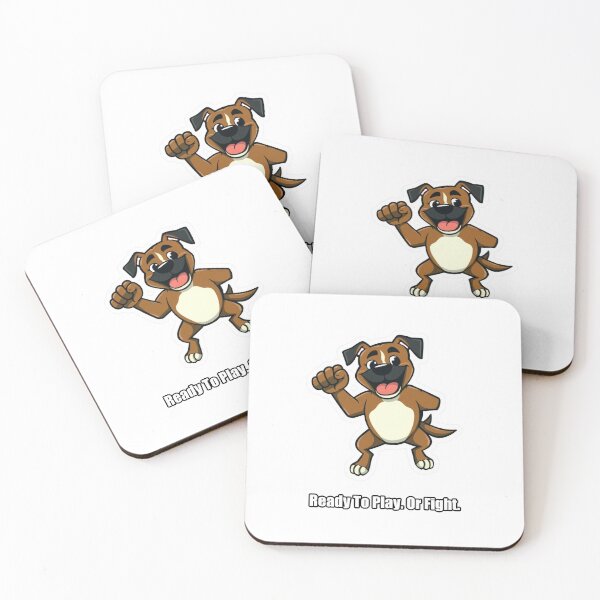 Item preview, Boxer - Ready To Play Or Fight - Funny Boxer Dog Gift designed and sold by pawdrops.