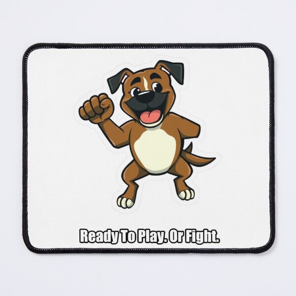 Item preview, Boxer - Ready To Play Or Fight - Funny Boxer Dog Gift designed and sold by pawdrops.