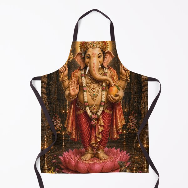 Item preview, The 32 Sacred Forms of Lord Ganesha Collection. Vijaya Ganapati – The Victorious Lord of Divine Success | Museum-Quality Hindu Devotional Wall Art designed and sold by Homyar.