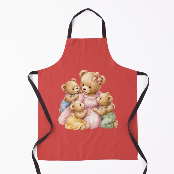 Item preview, Cute Teddy Bear Family - Watercolor Nursery Art designed and sold by PAPIRO SIGLO XXI.