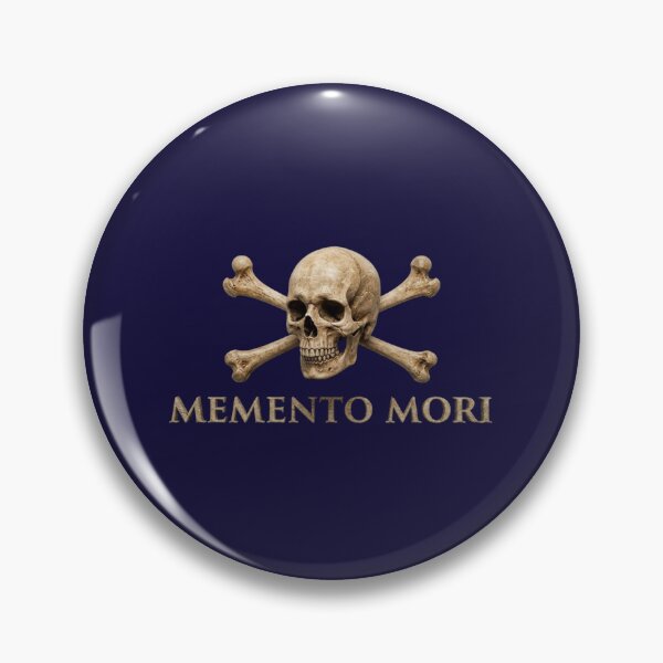 Item preview, Memento Mori Artifact - Realistic Skull / Bone Skull & Crossbones designed and sold by 63Hotpeppers.
