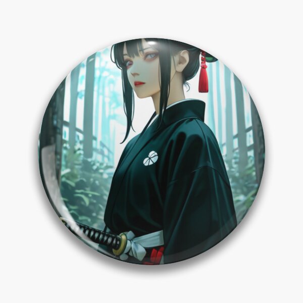 Item preview, Art - Modern Warrior, Japanese Art Influence designed and sold by AnimeShin.