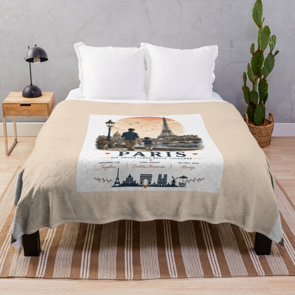 Item preview, Paris Father Son Duo Big Adventures Begin Together designed and sold by BagFactoryUK.