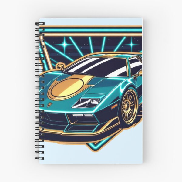 Item preview, Retro Synthwave Supercar - Neon Cyber Vector Graphic designed and sold by Nexus Space.
