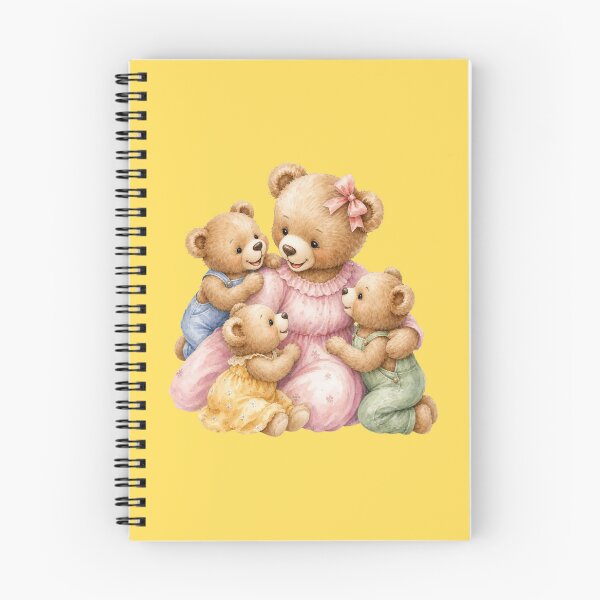 Item preview, Cute Teddy Bear Family - Watercolor Nursery Art designed and sold by PAPIRO SIGLO XXI.