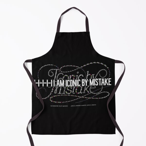 Item preview, Iconic by Mistake – Minimal K-Pop Typography Aesthetic designed and sold by KryaArts27.