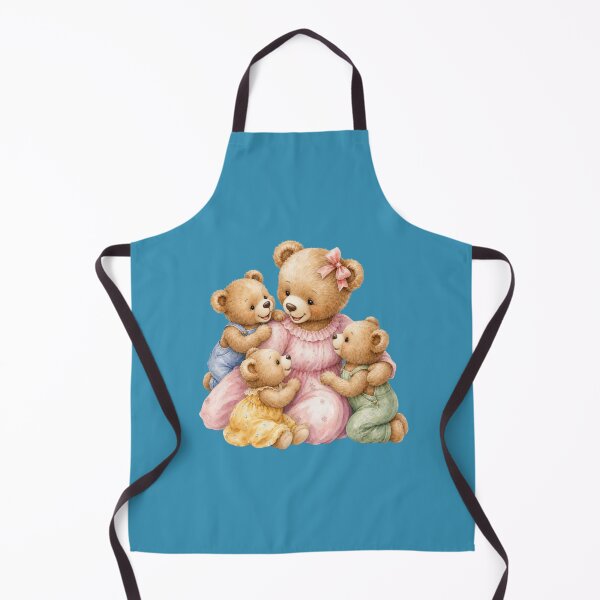 Item preview, Teddy Bear Family - Cute Watercolor Nursery Art designed and sold by PAPIRO SIGLO XXI.