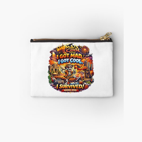 Item preview, Mad Cool Festival Madrid Spain – I Got Mad, I Got Cool, I Survived! | Funny Music Festival T-Shirt Design | Concert Graphic PNG | Print-on-Demand Bundle designed and sold by Sushikidsntod.