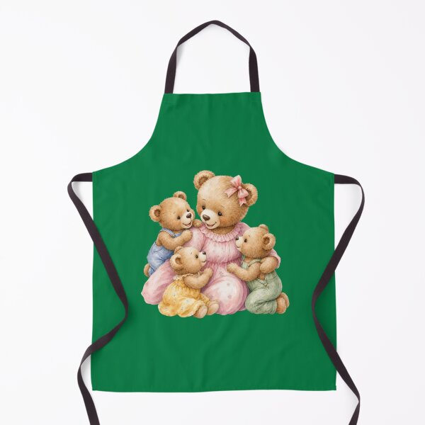 Item preview, Teddy Bear Family - Cute Watercolor Nursery Art designed and sold by PAPIRO SIGLO XXI.