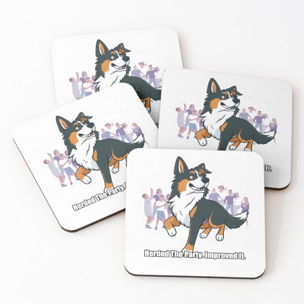 Item preview, Australian Shepherd - Herded The Party Improved It - Funny Aussie Gift designed and sold by pawdrops.