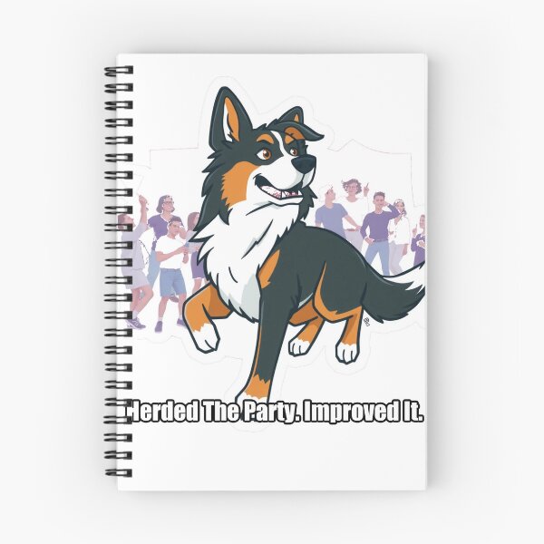 Item preview, Australian Shepherd - Herded The Party Improved It - Funny Aussie Gift designed and sold by pawdrops.