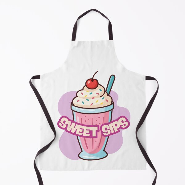 Item preview, Sweet sips - milkshake design designed and sold by priyankajustine.