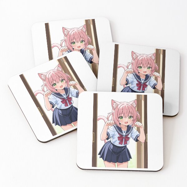 Item preview, Art - Neko Character in Japanese School Uniform, Manga Aesthetic designed and sold by AnimeShin.