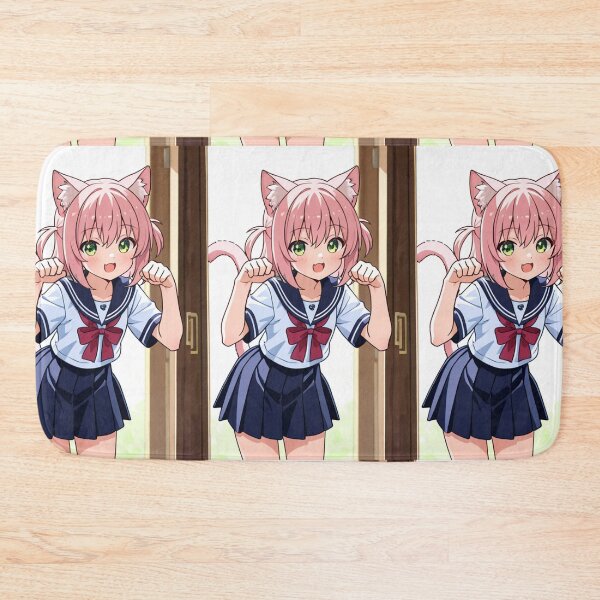 Item preview, Art - Neko Character in Japanese School Uniform, Manga Aesthetic designed and sold by AnimeShin.