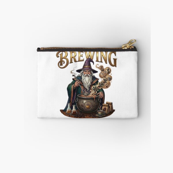 Item preview, Wizard Brewing Coffee Magical Potion Art designed and sold by Northern Glow Art.