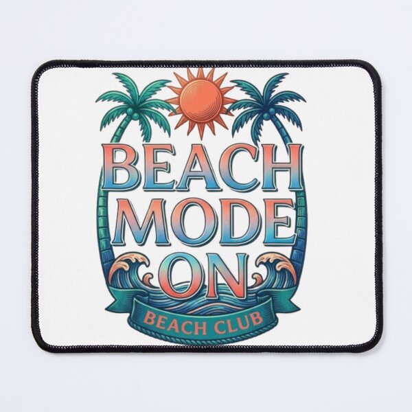 Item preview, Beach Fashion ON | Vintage Summer Beach Club Design designed and sold by Salma.Store.
