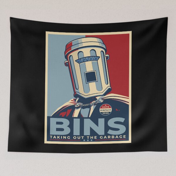 Item preview, Vote Count Binface Bins designed and sold by mareix.