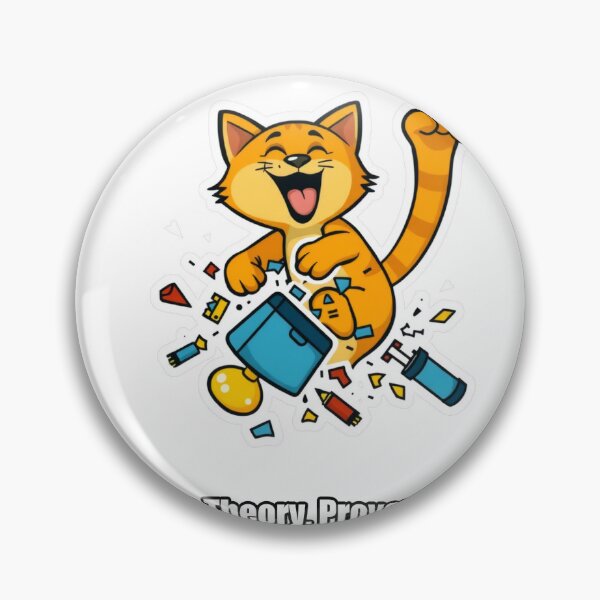 Item preview, Orange Cat - Chaos Theory Proven Daily - Funny Cat Gift designed and sold by pawdrops.