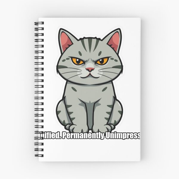 Item preview, British Shorthair - Dignified Permanently Unimpressed - Funny Cat Gift designed and sold by pawdrops.