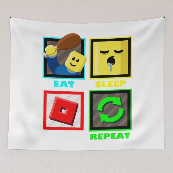 Item preview, Eat Sleep Roblox Repeat Roblox Funny Gamer Design Classic designed and sold by penilopkgb.