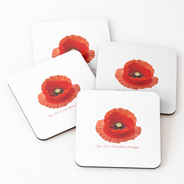 Item preview, Minimalist Botanical Print - No. 07 Flanders Poppy designed and sold by Ethereal-Rain.