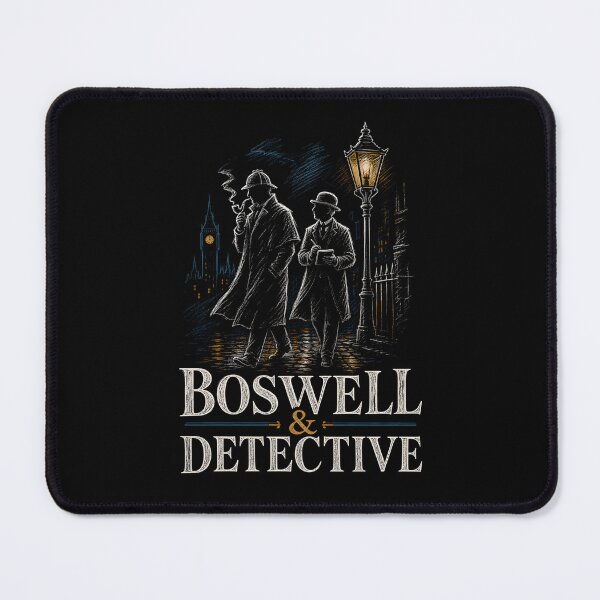 Item preview, Sherlock Holmes Boswell and Detective Vintage Sketch Art designed and sold by Fenay Designs.