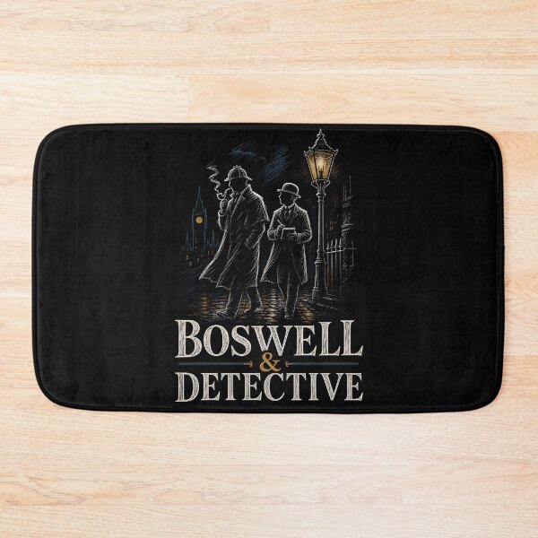 Item preview, Sherlock Holmes Boswell and Detective Vintage Sketch Art designed and sold by Fenay Designs.
