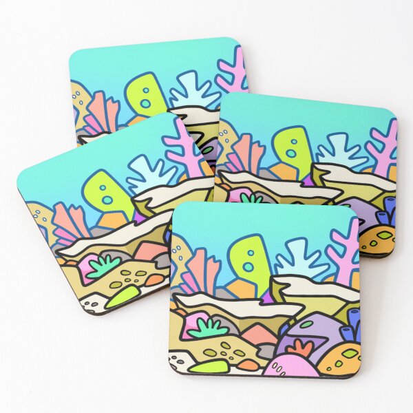Item preview, Great Barrier Reef designed and sold by azzurroarts.