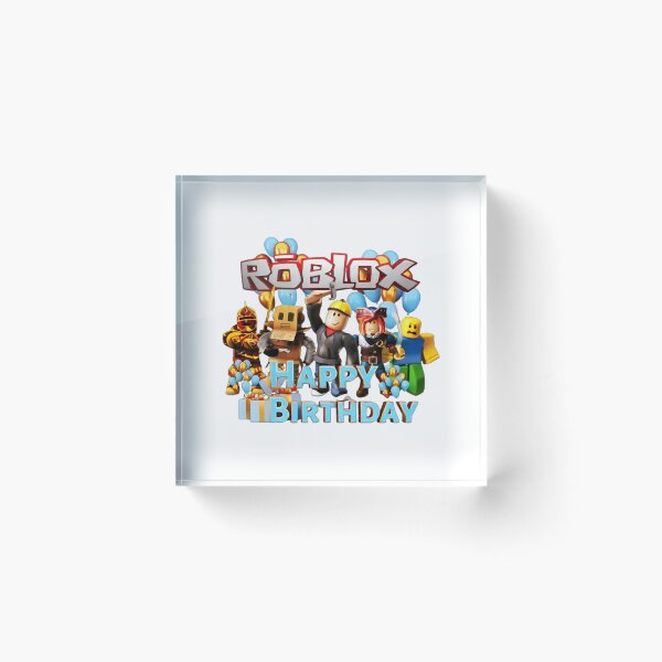 Item preview, happy birthday with roblox designed and sold by penilopkgb.