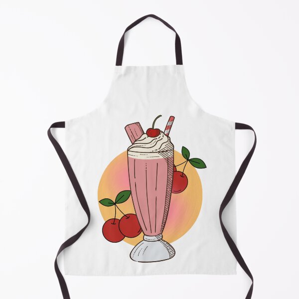 Item preview, Cherry Milkshake - milkshake design designed and sold by priyankajustine.