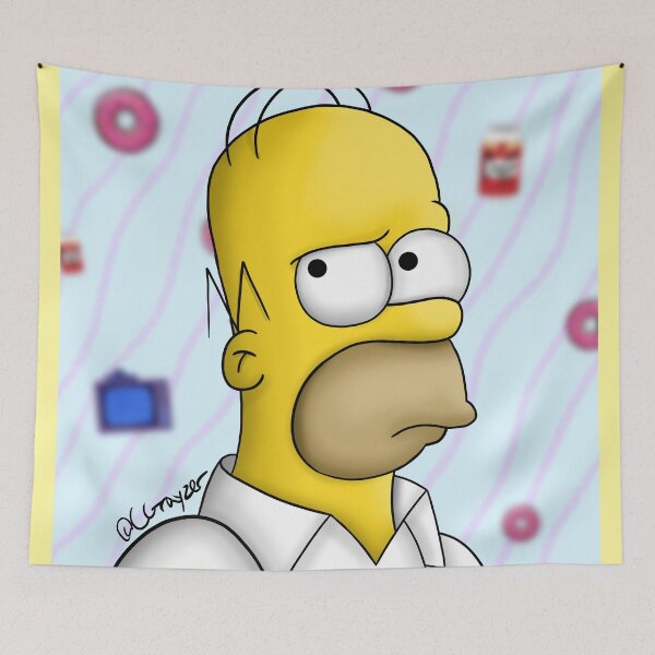 Artikelvorschau, Homers Gedanken entworfen und verkauft von CGrayzer-Art.
