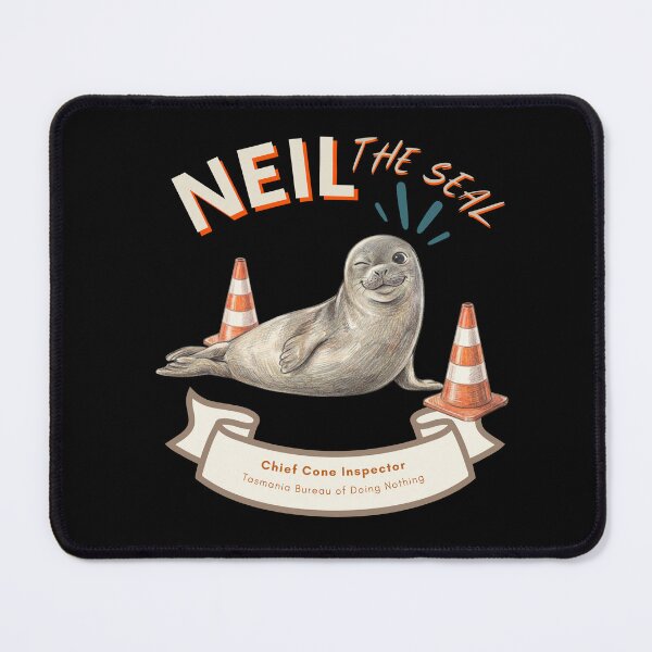 Item preview, Neil the Seal designed and sold by BlueprintBold.