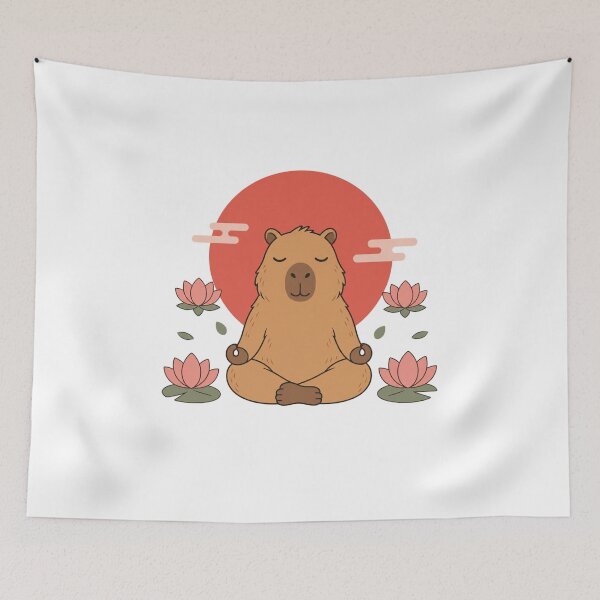 Item preview, Zen Capybara designed and sold by tori-isCreating.