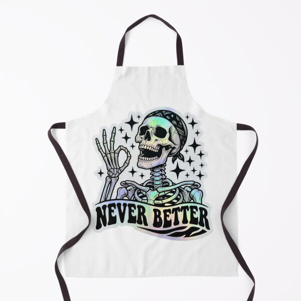 Item preview, Never Better Skeleton OK Hand Sign designed and sold by raedattia.