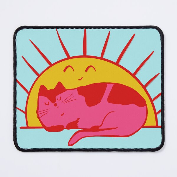Item preview, Pink Cat and Sun BFFs designed and sold by Stephanie McRae.