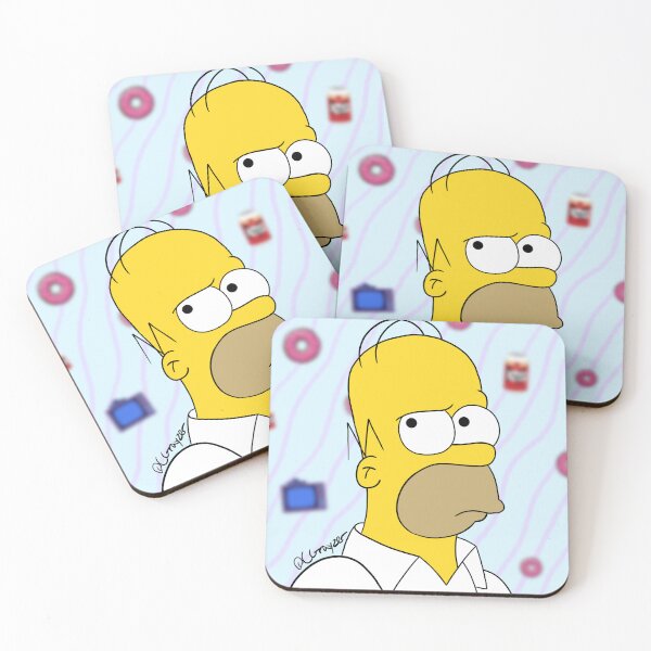 Item preview, Homer's Thoughts [Flat] designed and sold by CGrayzer-Art.