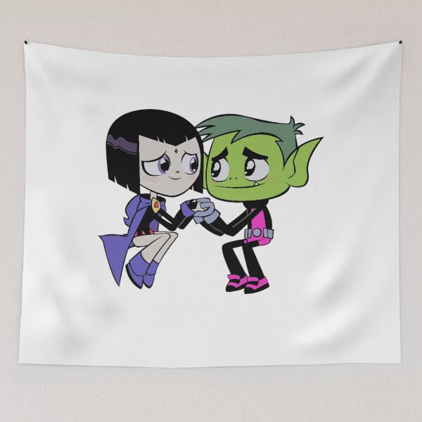 Item preview, Teen Titans - Bbrae holding hands Classic  designed and sold by JackyMirenden.