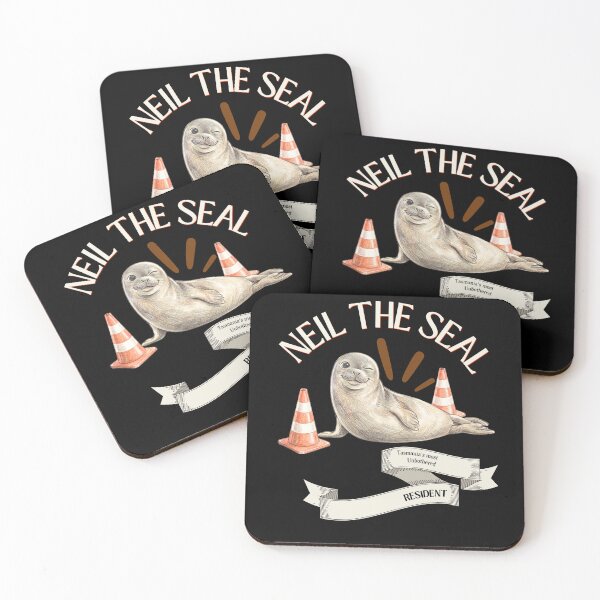Item preview, Neil the Seal designed and sold by BlueprintBold.
