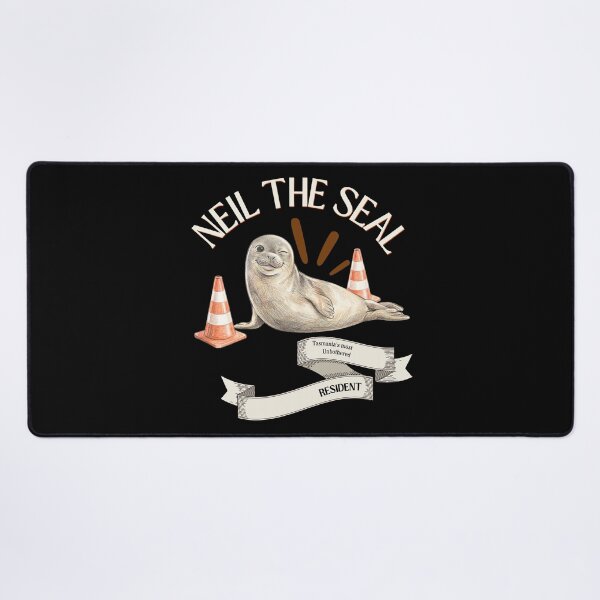 Item preview, Neil the Seal designed and sold by BlueprintBold.