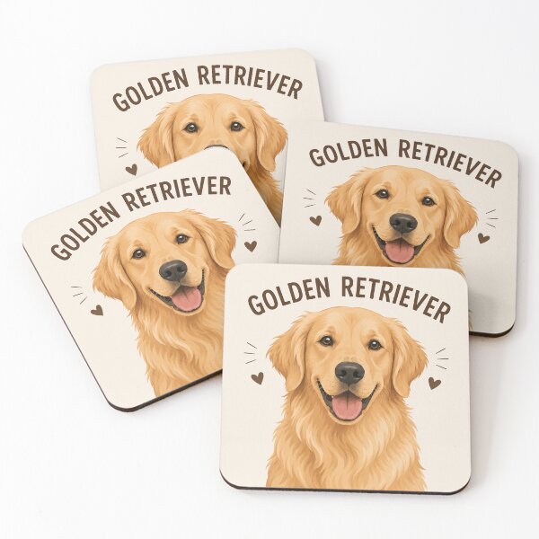 Item preview, Golden Retriever Cute Dog Portrait designed and sold by GrzywaM.