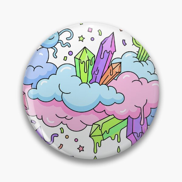 Item preview, Cute Kawaii Tea Time Dreamland Picnic Art designed and sold by ART ATTACK ZONE.