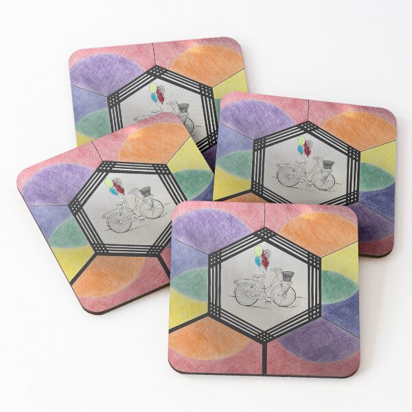 Item preview, Bicycle Dreams in Geometric Harmony designed and sold by K.Art-Avato ⭐.