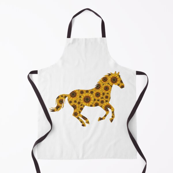 Item preview, Stallion with Blooming Sunflowers designed and sold by OTSC.