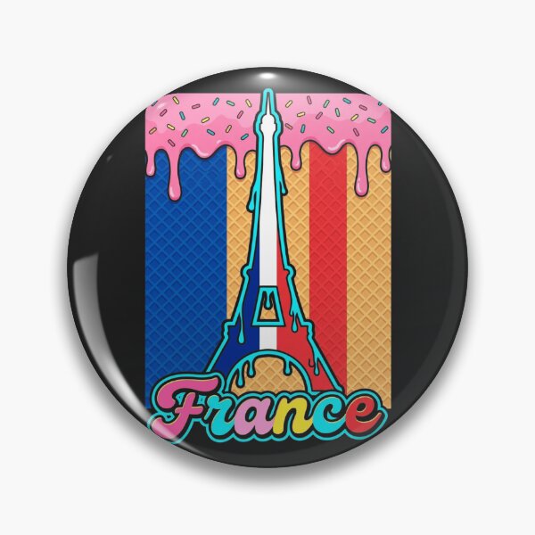 Item preview, Team France Patriotic Flag Waffle Ice Cream designed and sold by legendaryskins.