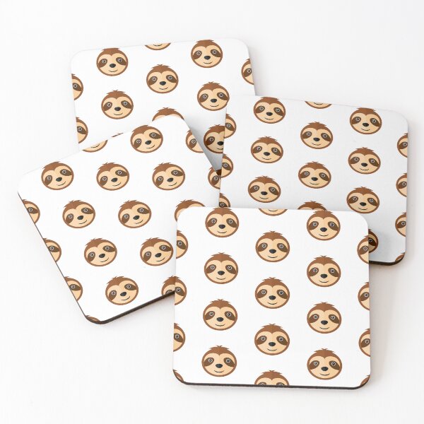 Item preview, Sloth heads on white designed and sold by reneesillus.