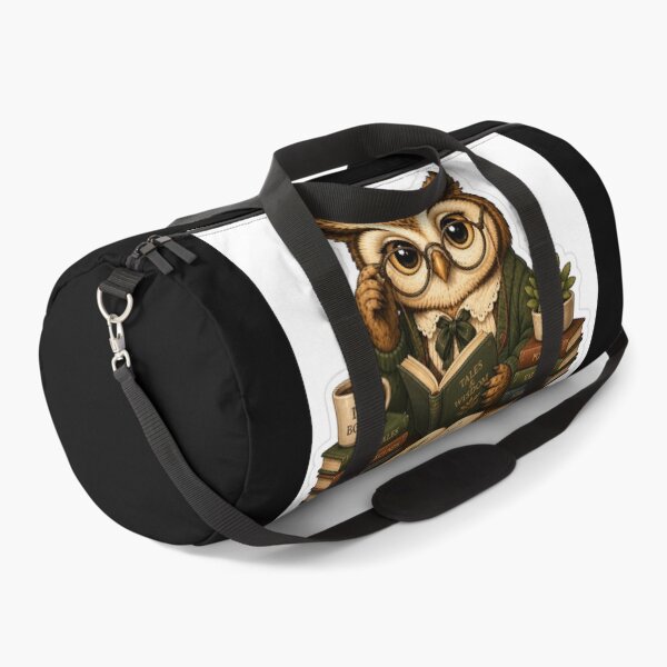Item preview, Head Librarian Owl – Vintage Book Lover Art designed and sold by PatternFly.