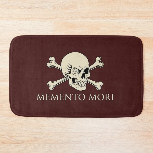 Item preview, Badass Winking Skull - Illustrated Memento Mori Skull designed and sold by 63Hotpeppers.