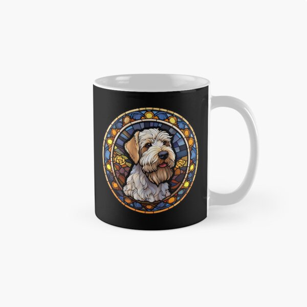Item preview, Sealyham Terrier Dog Stained Glass Leadlight Artistic Design Mom Dad designed and sold by rafaeltto.